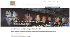 Desktop Screenshot of esg-net.de